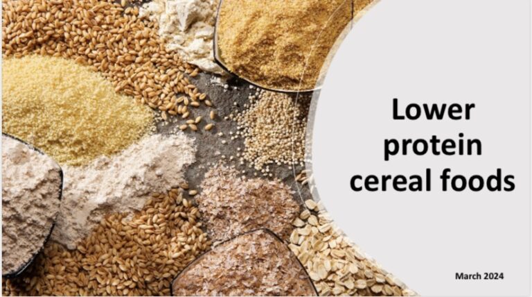 Lower protein cereal foods 2024 - The National Society for ...