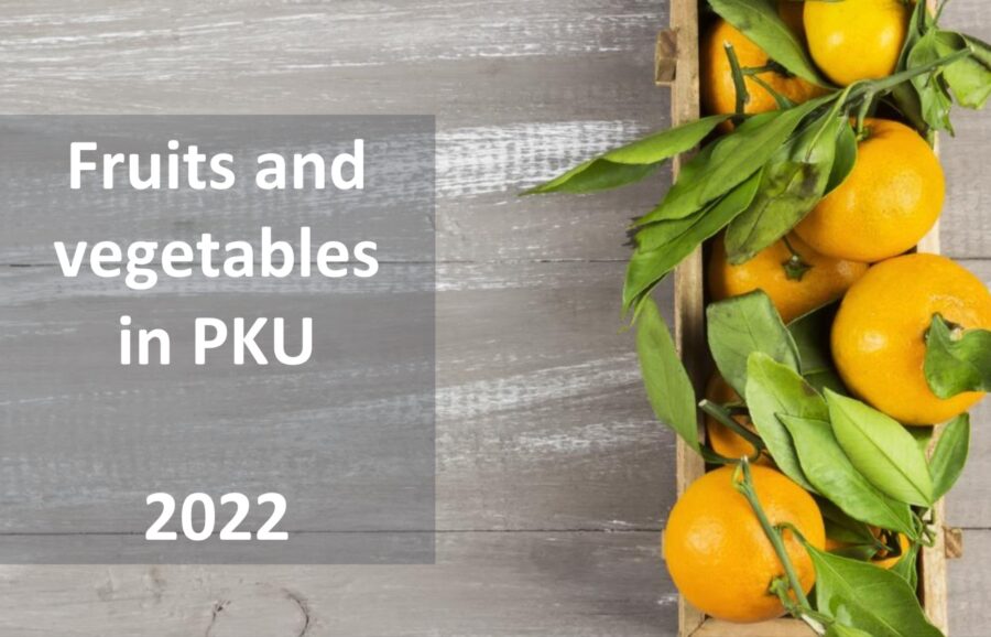 Fruit and Vegetables in PKU 2022