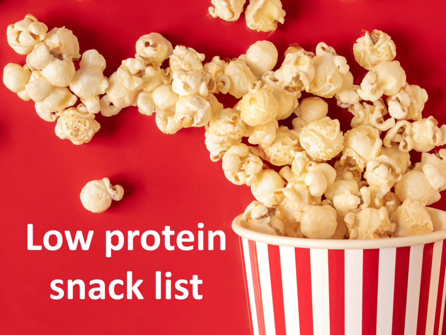 Low Protein Snacks
