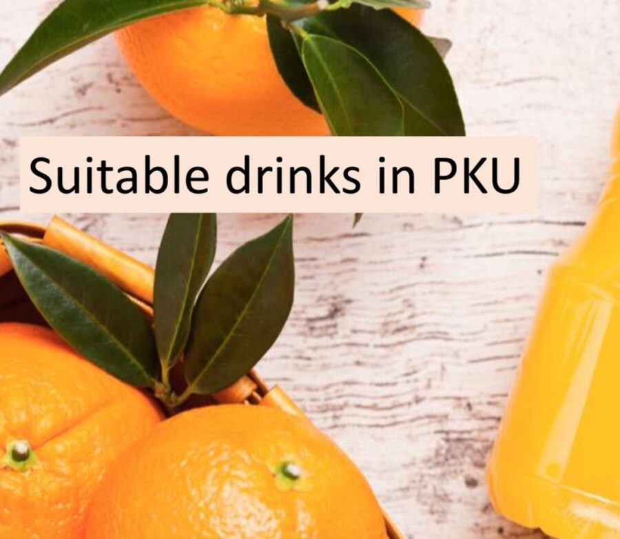 Suitable drinks for people with PKU